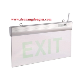 ĐÈN EXIT 2 MẶT CAO CẤP  D CD01-2 - RẠNG ĐÔNG